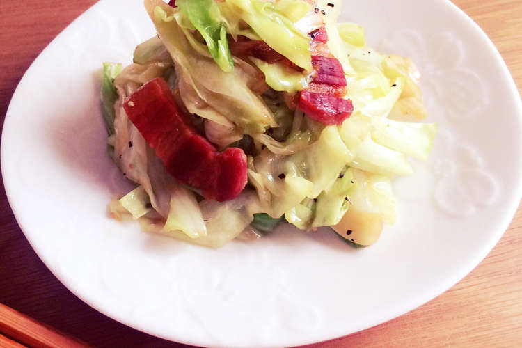 豚のバラ肉パンチェッタのキャベツ炒め レシピ 作り方 By Raraの優しい生活 クックパッド 簡単おいしいみんなのレシピが350万品