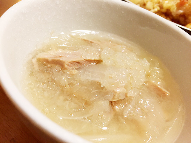 体ポカポカ☆大根とツナの生姜スープ