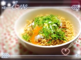 豆腐そぼろde健康ダイエット丼♡