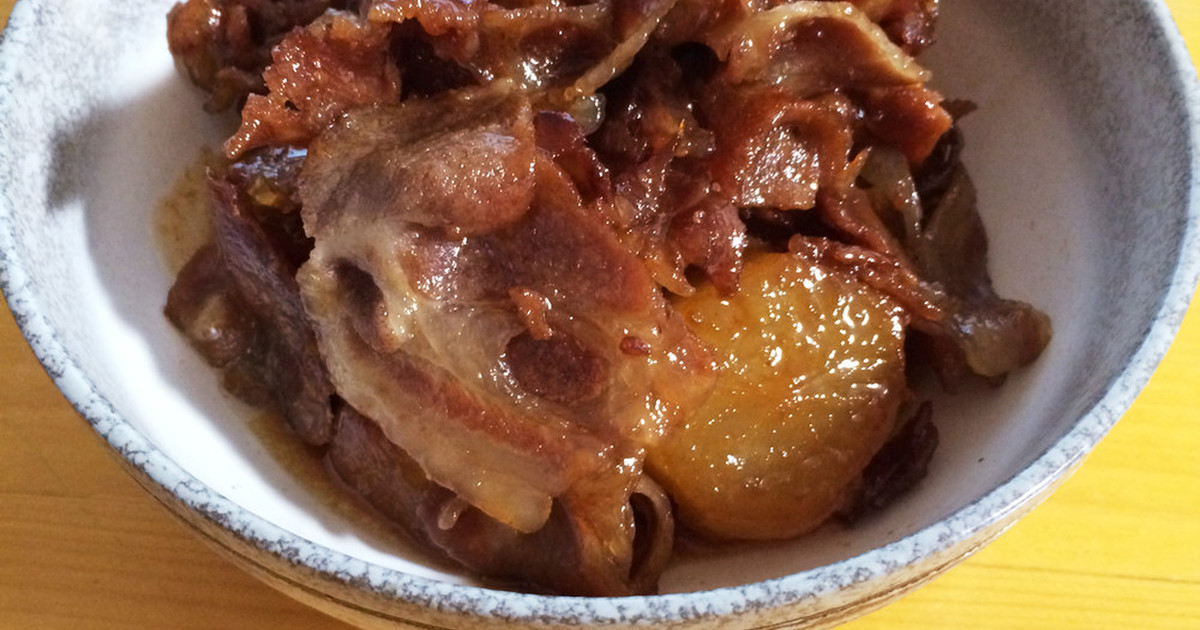 豚ロース肉と大根の甘醤油煮 by From今泉 【クックパッド】 簡単おいしいみんなのレシピが355万品