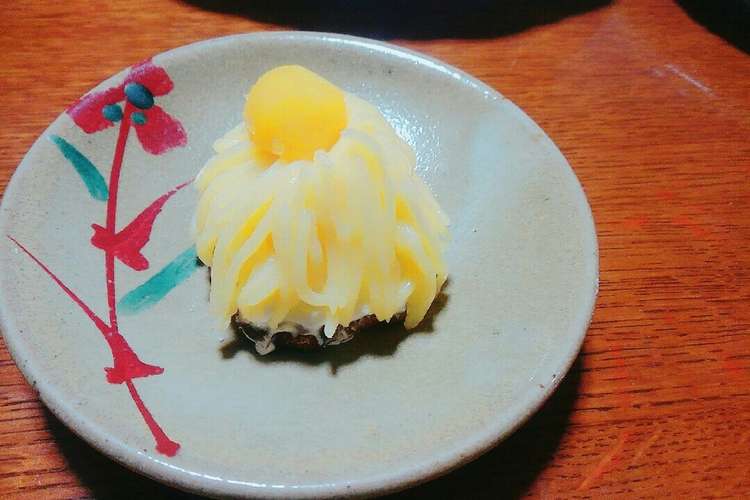栗の甘露煮モンブラン レシピ 作り方 By ゴロろん クックパッド 簡単おいしいみんなのレシピが360万品