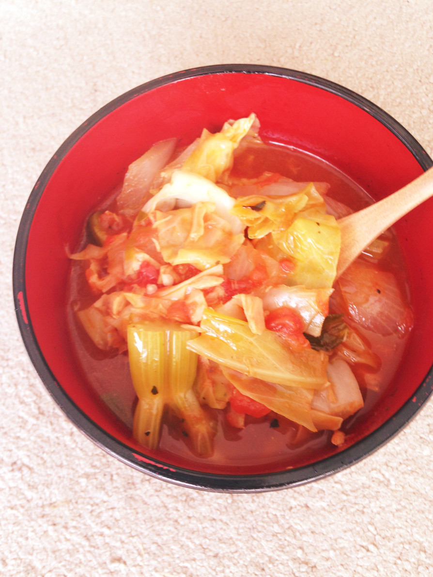 シーチキンと野菜たっぷり♪食べるスープの画像