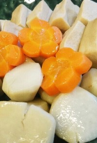 ふっくら高野豆腐と里芋の煮物