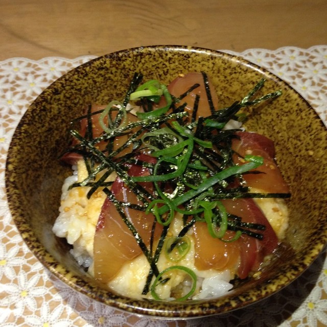 鰤王で作る漬け丼 レシピ 作り方 By 鹿児島県長島町 クックパッド