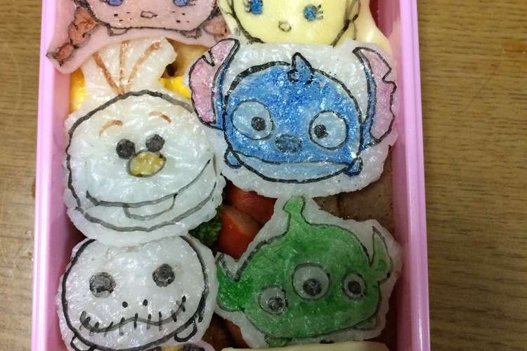 オブラート ツムツム アナ雪キャラ弁 レシピ 作り方 By 氷原の林檎姫 クックパッド 簡単おいしいみんなのレシピが354万品