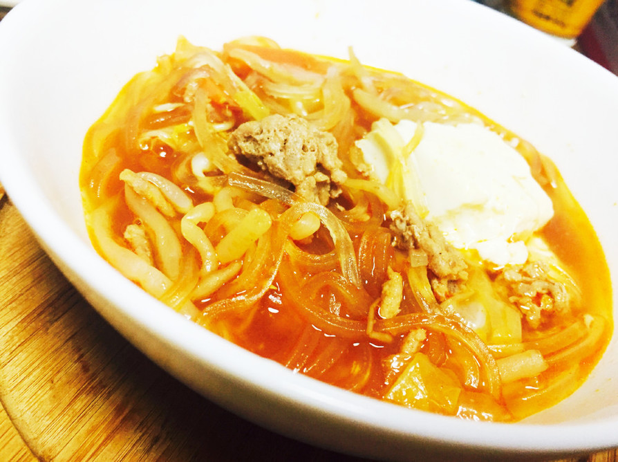 旨辛韓国風スープの画像