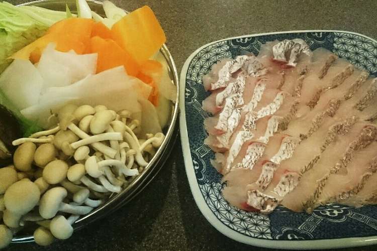 鯛の潮汁鍋 レシピ 作り方 By コータのパパ クックパッド 簡単おいしいみんなのレシピが374万品