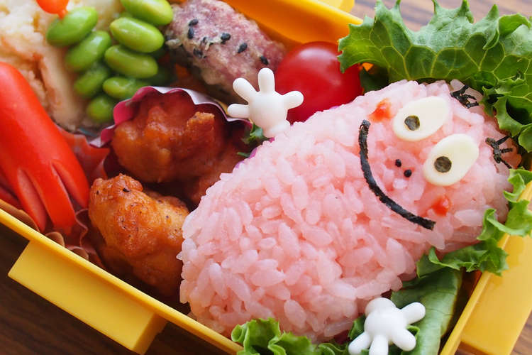 キャラ弁 簡単 バーバパパ レシピ 作り方 By Noasola クックパッド 簡単おいしいみんなのレシピが359万品