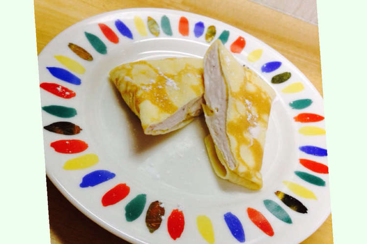 簡単 5分で クレープアイス レシピ 作り方 By ちくヮ クックパッド 簡単おいしいみんなのレシピが355万品