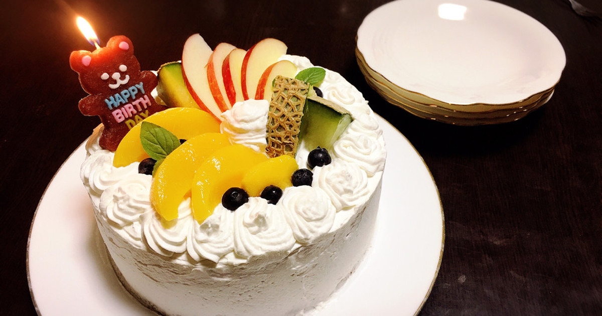 デコレーションケーキ レシピ 作り方 By ちゃあしゅう菓子工房 クックパッド 簡単おいしいみんなのレシピが360万品