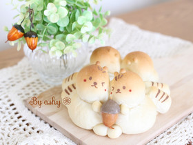 簡単可愛い ♪ 3Dちぎりパン ♡