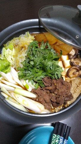 関西で食べたすき焼き☆