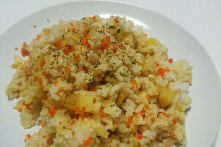 2歳児と一緒に食べるカレーチャーハン レシピ 作り方 By Rie0x0 クックパッド 簡単おいしいみんなのレシピが359万品