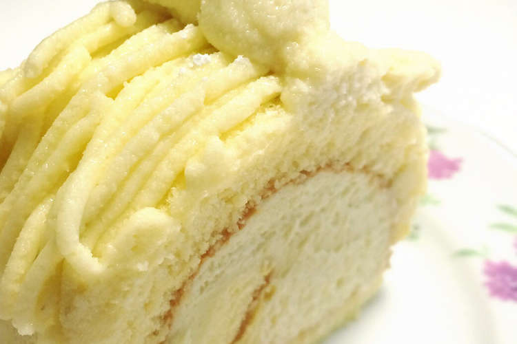 簡単ロールケーキで さつまいモンブラン レシピ 作り方 By おはまりダイエット クックパッド 簡単おいしいみんなのレシピが359万品