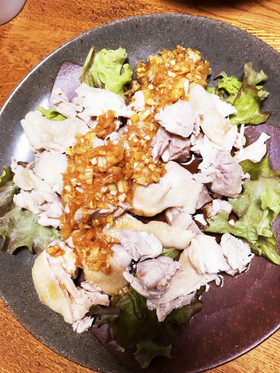 しっとり美味しい簡単茹で鶏