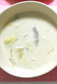 低糖質レシピ☆牡蠣の豆乳チャウダー