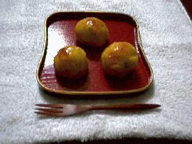 素朴な味のスイートポテト