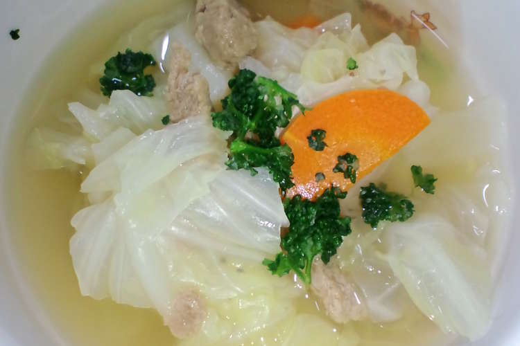 あったかい おなかいっぱい野菜スープ レシピ 作り方 By くうねるまき クックパッド