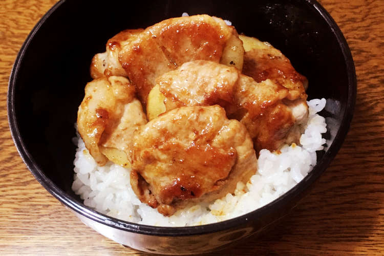 豚バラとじゃがいもの簡単丼ぶり レシピ 作り方 By ばばば庵 クックパッド 簡単おいしいみんなのレシピが352万品