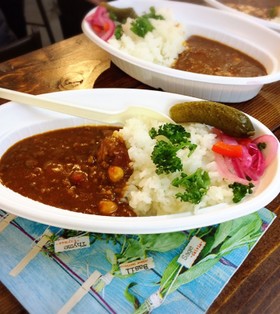 簡単で本格的!ひよこ豆のキーマカレー。