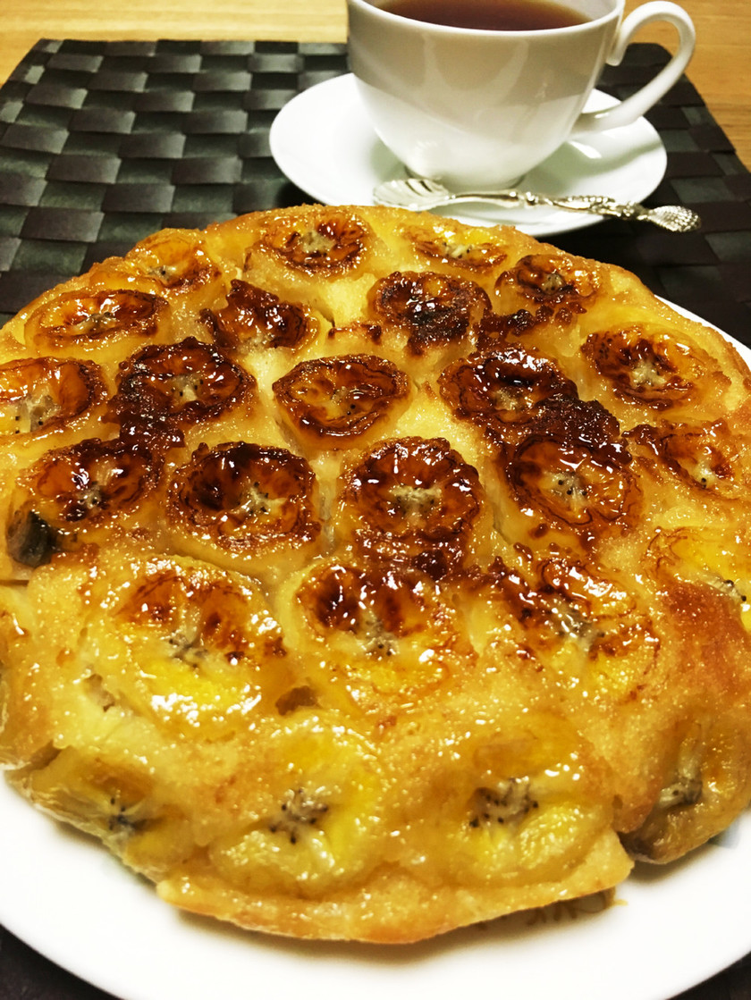 子供と作るキャラメルバナナケーキ！ by and☆K 【クックパッド】 簡単おいしいみんなのレシピが357万品