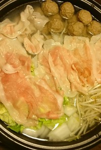 豚白菜鍋