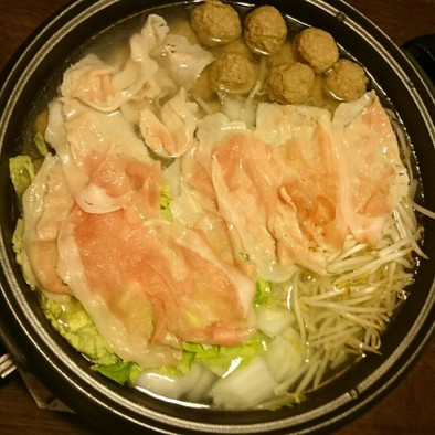 豚白菜鍋の写真