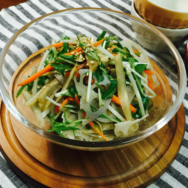 【みんなが作ってる】 ごぼう 水菜のレシピ 【クックパッド】 簡単おいしいみんなのレシピが334万品