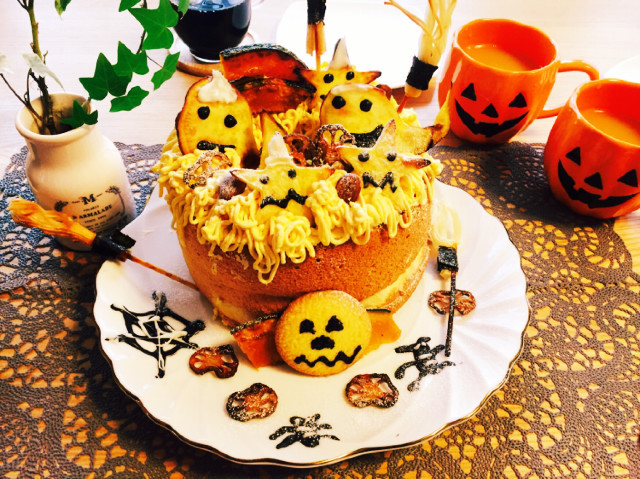 パンプキンダンプケーキのレシピ