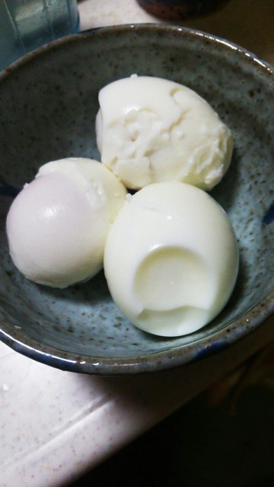 超簡単！ゆで卵の作り方❤の写真