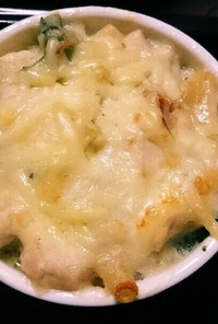 簡単ゴロゴロ野菜チーズフォンデュグラタン