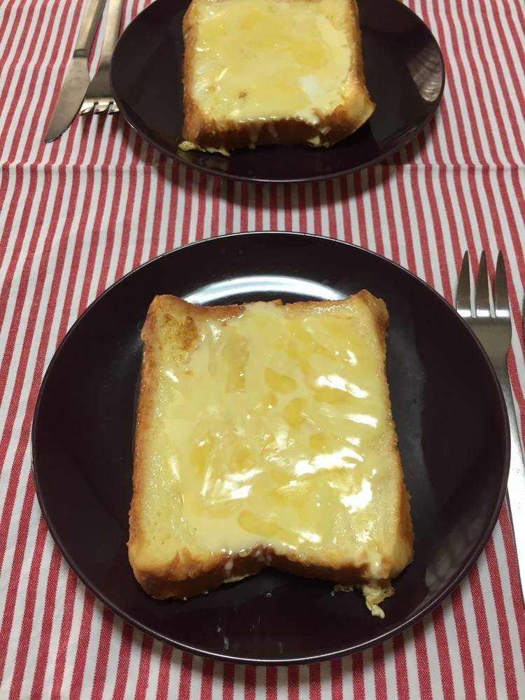 とろーりチーズのフレンチトーストの画像