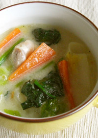 白菜たっぷりスープ