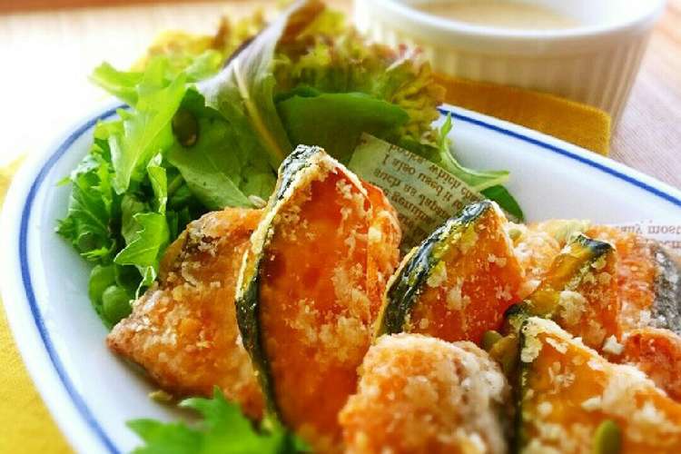 南瓜とぶりのケチャ竜田揚げ レシピ 作り方 By ゆっこ クックパッド 簡単おいしいみんなのレシピが359万品