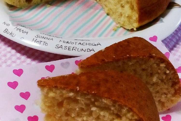 ココナッツオイルで酒粕ケーキ レシピ 作り方 By とげっち クックパッド 簡単おいしいみんなのレシピが350万品