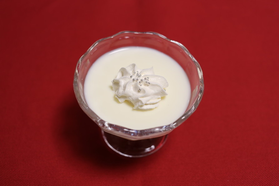 混ぜて冷すNo8☆美味しいミルクプリン♪の画像