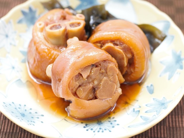 沖縄料理 てびちの煮物 豚足の煮物 レシピ 作り方 By 調味料や 赤マルソウ クックパッド