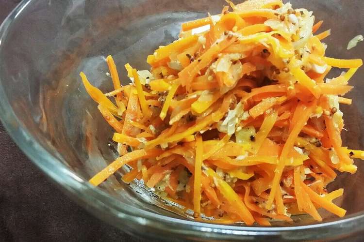 にんじん嫌い でも大好きキャロットラペ レシピ 作り方 By Megoooking クックパッド