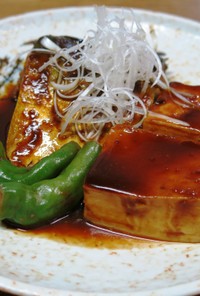 サバと豆腐の赤味噌煮