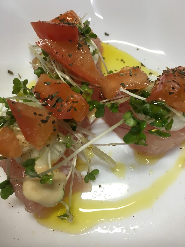 ヒラメのミラノ風ルッコラとトマト添え レシピ