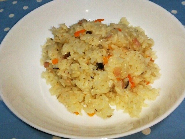 硬く炊けたご飯でピラフ風にアレンジ レシピ 作り方 By ｙｙmanma クックパッド 簡単おいしいみんなのレシピが352万品