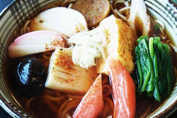おかめ蕎麦 ๑ ๑ レシピ 作り方 By プレーリー クックパッド 簡単おいしいみんなのレシピが355万品