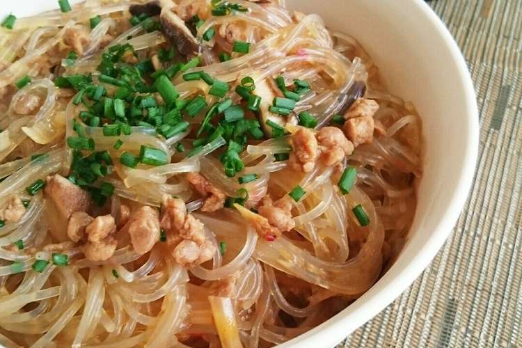 大豆のお肉で麻婆春雨丼 レシピ 作り方 By すこなつ クックパッド 簡単おいしいみんなのレシピが364万品