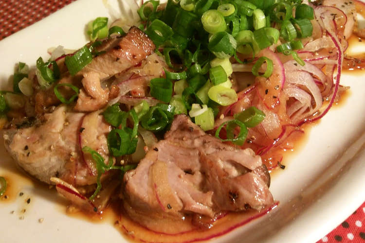 アレンジ 刺身 カツオ の