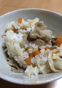 発芽米でたっぷり野菜の混ぜご飯
