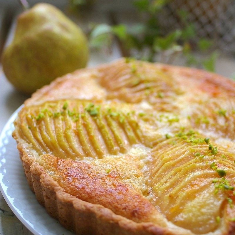 洋梨のスパイスタルトのレシピ