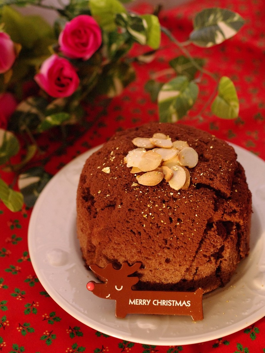 濃厚ガナッシュのチョコケーキ☆クリスマスの画像