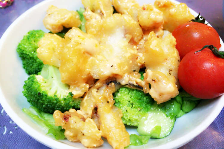 イカの天ぷらサラダ 自家製ソース レシピ 作り方 By ミキティる クックパッド 簡単おいしいみんなのレシピが356万品