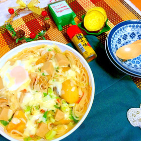 肉じゃがリメイク☆煮込みうどん