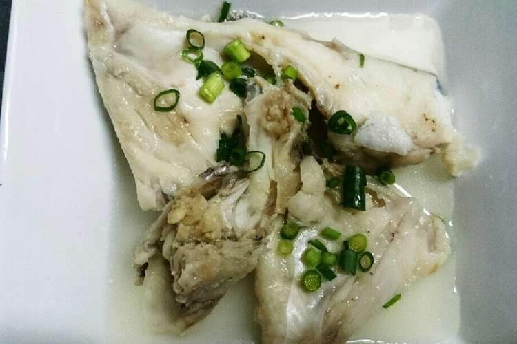 簡単 真鯛アラのマース煮 レシピ 作り方 By くく クックパッド